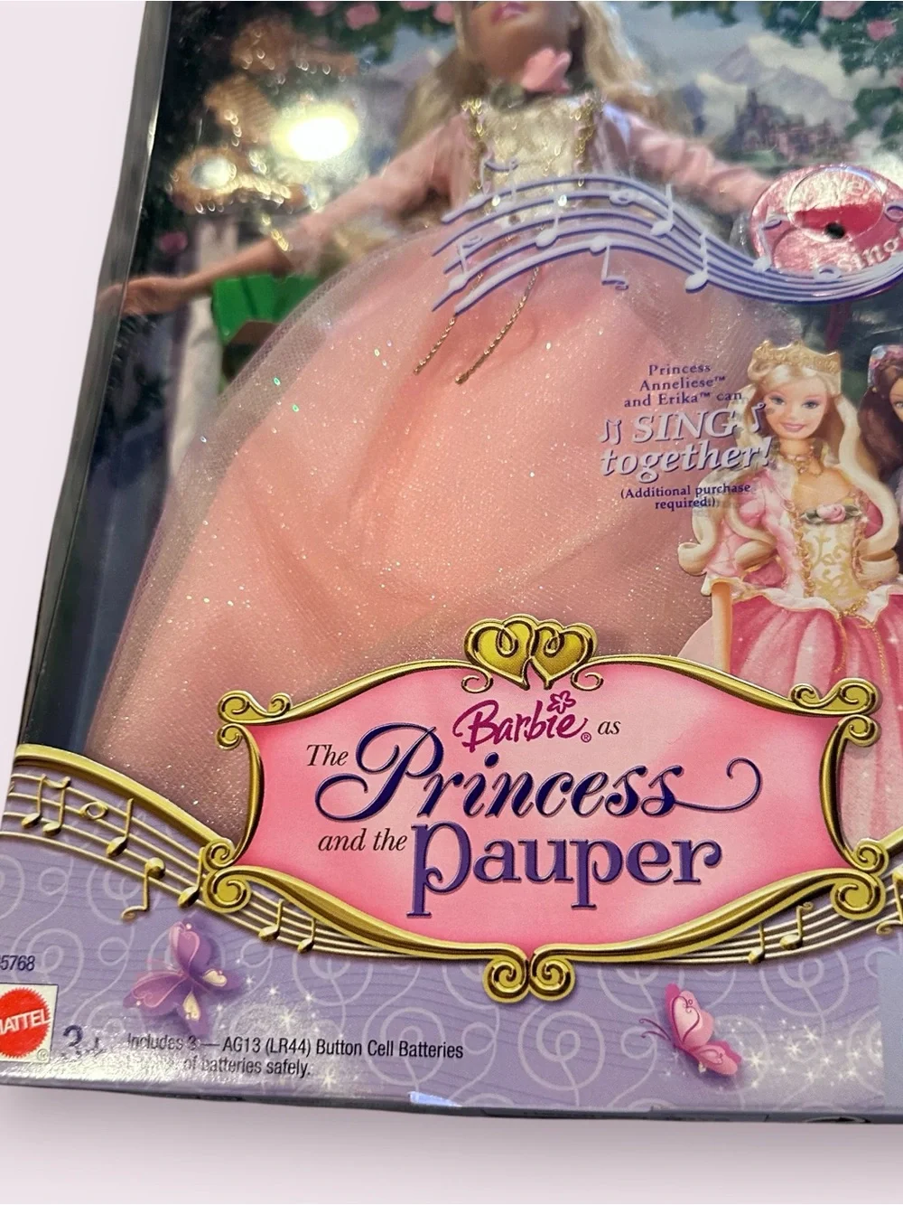 Vintage Barbie As Princess And The Pauper Anneliese Doll 2004 Mattel